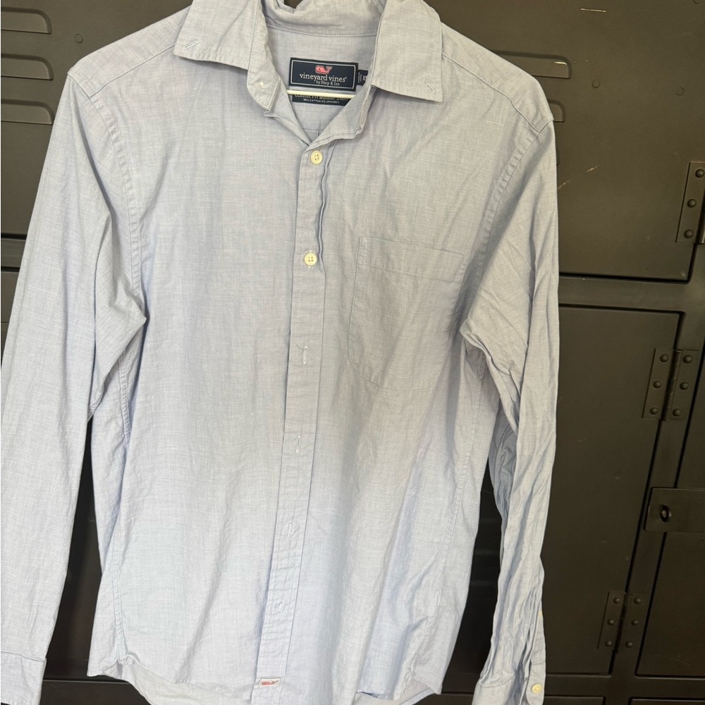 Vineyard Vines Men's Light Blue Casual Shirt
